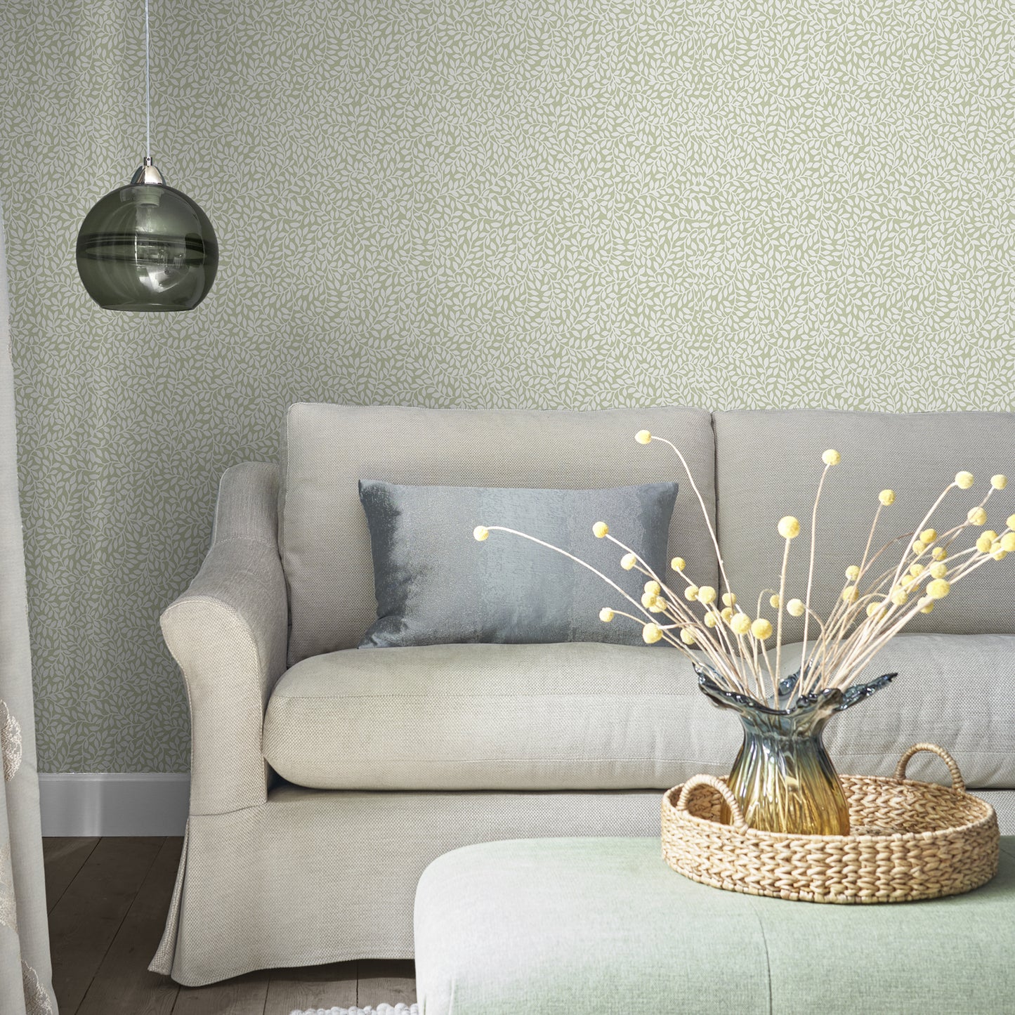 Laura Ashley Little Vines Wallpaper