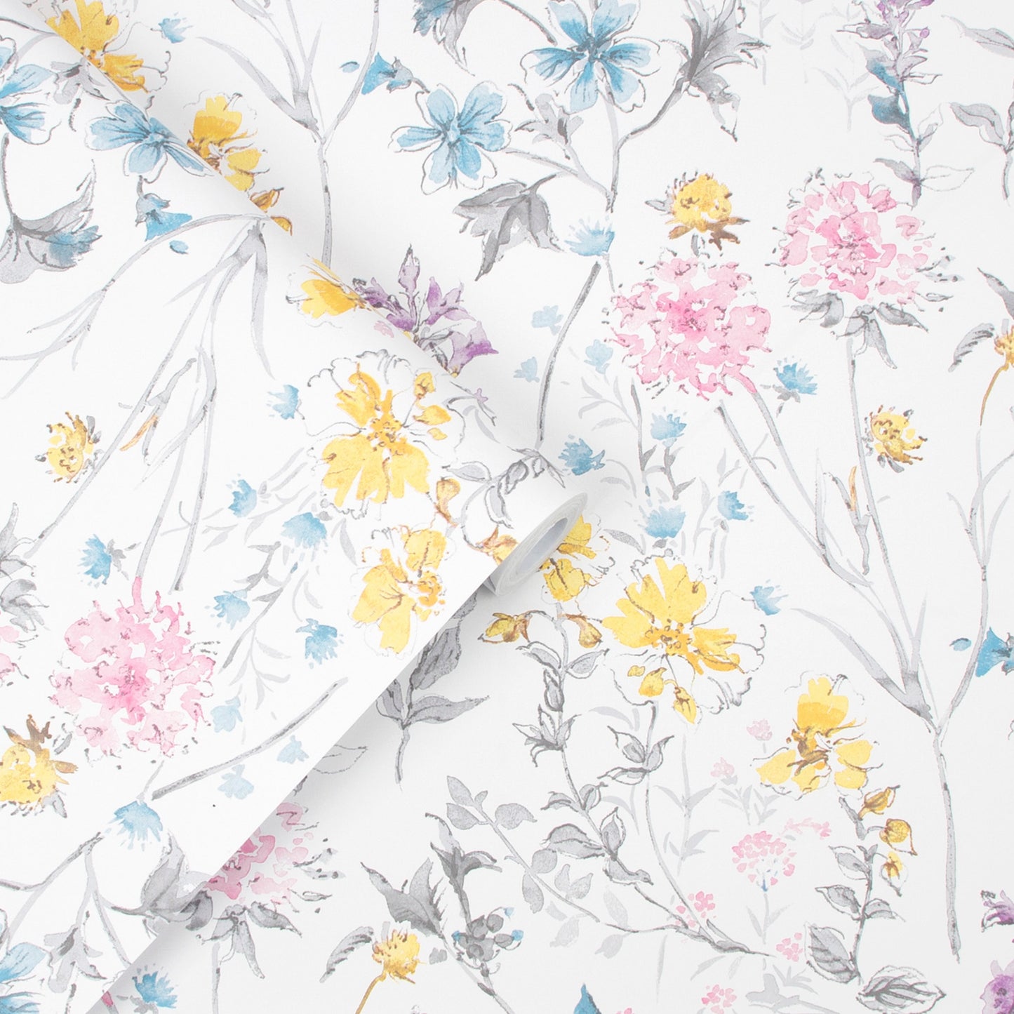 Laura Ashley Wild Meadow Wallpaper