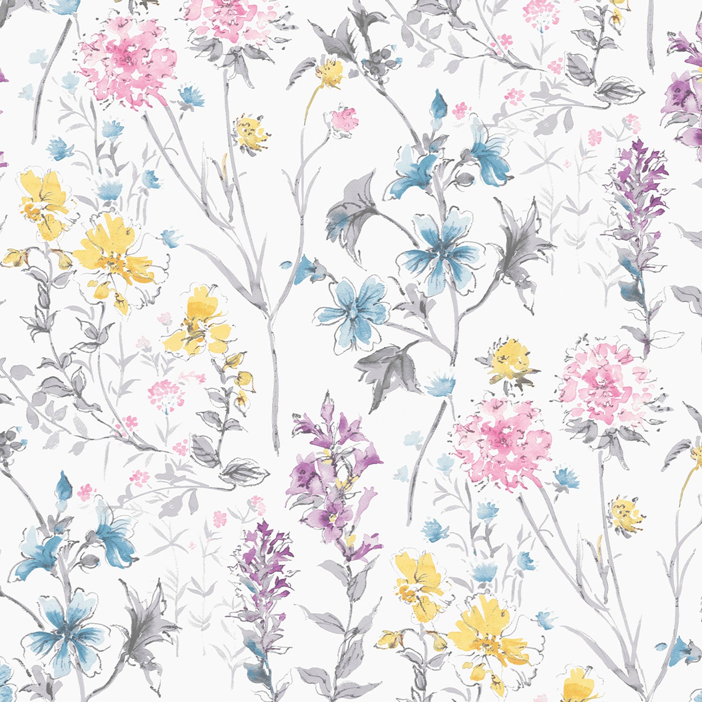 Laura Ashley Wild Meadow Wallpaper